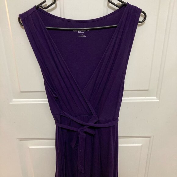 Liz Lange Maternity Dress V Neck Purple MUST BE BUNDLED, MARKED DOWN - Picture 6 of 9